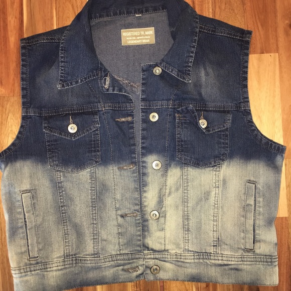 nice co Jackets & Blazers - Cute denim vest